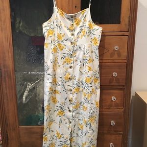 ASOS maternity floral midi dress